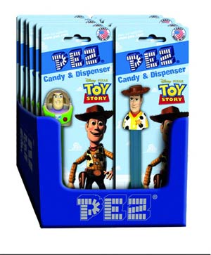 PEZ Toy Story Blister Pack Assortment Case