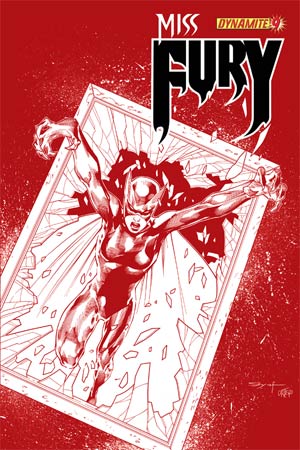 Miss Fury Vol 2 #9 Cover H High-End Ardian Syaf Blood Red Ultra-Limited Variant Cover (ONLY 75 COPIES IN EXISTENCE!)