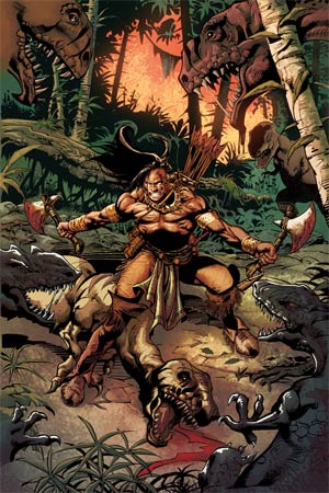 Turok Dinosaur Hunter Vol 2 #2 Cover I High-End Roberto Castro Virgin Art Ultra-Limited Variant Cover (ONLY 25 COPIES IN EXISTENCE!)