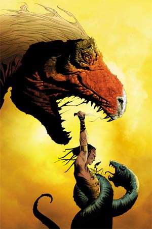 Turok Dinosaur Hunter Vol 2 #2 Cover K High-End Jae Lee Virgin Art Ultra-Limited Variant Cover (ONLY 25 COPIES IN EXISTENCE!)