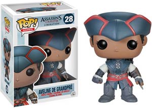 POP Games 28 Assassins Creed Aveline De Grandpre Vinyl Figure