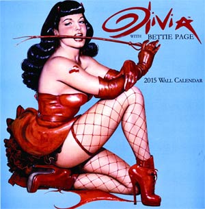 Olivia Bettie Page 2015 12x12-inch Wall Calendar