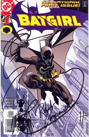 Batgirl #1 Cover C DF Remarqued Edition