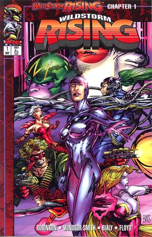 Wildstorm Rising #1 Cover B Direct Edition Without Card