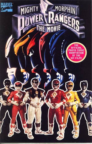 Mighty Morphin Power Rangers The Movie Cover B Photo Cover