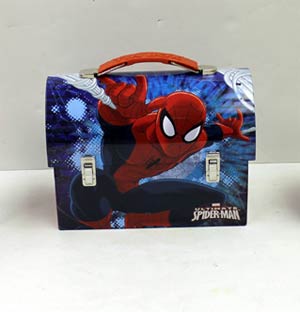 Spider-Man Large Workmans Tin Carry All - Blue
