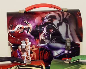 Star Wars Large Workmans Tin Carry All - Darth Vader With Stormtroopers