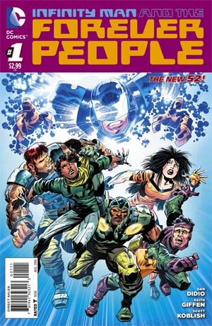 Infinity Man And The Forever People #1 Cover A Regular Keith Giffen Cover Recommended Back Issues