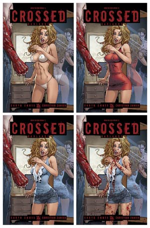 Crossed Badlands #50 Coed Dread 4-Cover Set