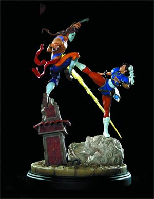 Street Fighter Chun Li Vega Diorama Statue