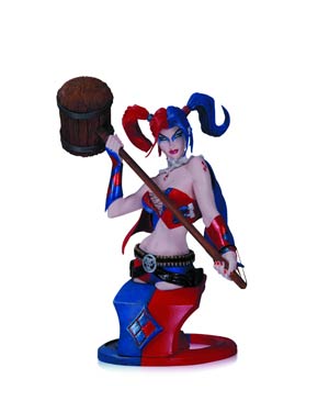 DC Comics Super Villains Harley Quinn Bust