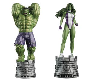 Marvel Chess Figure Collector Magazine Special #1 Hulk & She-Hulk Rook