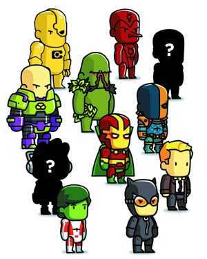 Scribblenauts Unmasked Mini Figure Series 4 Blind Mystery Box Assortment Case