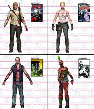 Walking Dead Comic Series 3 Action Figure Assortment Case