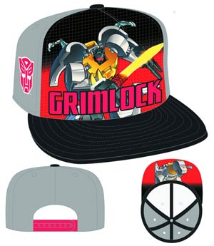 Transformers Grimlock Sub Front Snap Back Cap