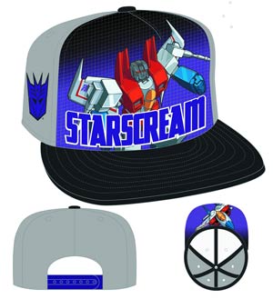 Transformers Starscream Sub Front Snap Back Cap