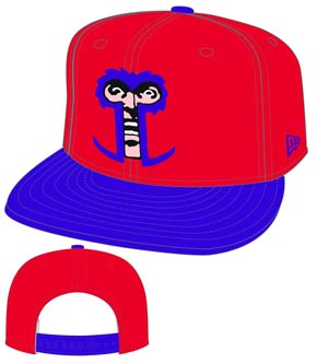 X-Men Magneto Cabesa Mutant Snap Back Cap