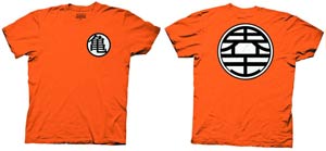 Dragon Ball Z Kame Symbol Orange T-Shirt Large