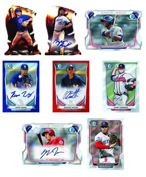 Bowman 2014 Chrome Baseball Trading Cards Box