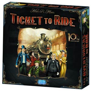 Ticket To Ride 10th Anniversary Edition