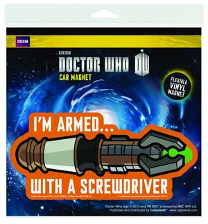 Doctor Who Flex Car Magnet 3-Pack - Whovian