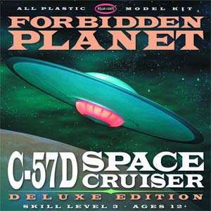Forbidden Planet C-57D 1/144 Scale Deluxe Edition Model Kit