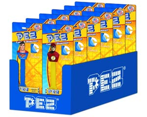 PEZ DC Comics Justice League Blister Pack Assortment Case