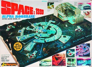 Space 1999 Moon Base Alpha 1/3200 Scale Model Kit