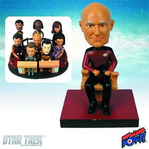 Star Trek The Next Generation Build-A-Bridge Deluxe Bobble Head - Captain Jean-Luc Picard