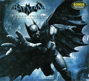 Batman Arkham Origins 2015 12x11-inch Wall Calendar