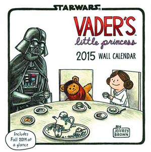 Vaders Little Princess 2015 Wall Calendar