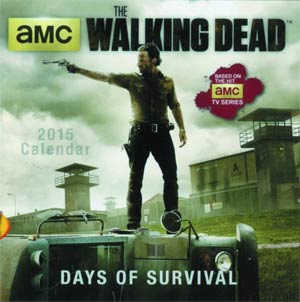 Walking Dead AMC 2015 16-Month Mini Calendar