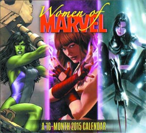 Women Of Marvel 2015 12x11-inch Wall Calendar