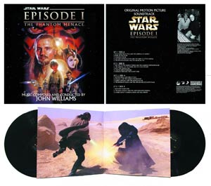 Star Wars Episode I The Phantom Menace Original Soundtrack LP