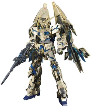 Gundam Master Grade 1/100 Kit -  RX-0 Unicorn Gundam 03 Phenex Gold Coating