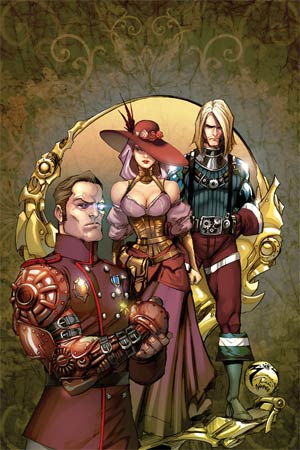 Legenderry A Steampunk Adventure #3 Cover G High-End Joe Benitez Virgin Art Ultra-Limited Variant Cover (ONLY 50 COPIES IN EXISTENCE!)