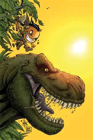 Turok Dinosaur Hunter Vol 2 #3 Cover J High-End Ken Haeser Virgin Art Ultra-Limited Variant Cover (ONLY 25 COPIES IN EXISTENCE!)