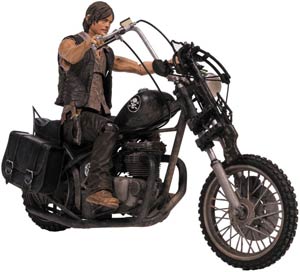 Walking Dead TV Series Daryl Dixon With Chopper Action Figure Box Set