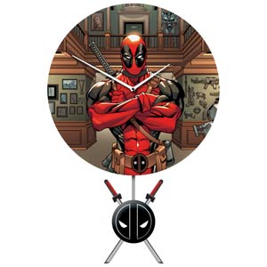 Marvel Comics 10-Inch Wall Clock - Deadpool