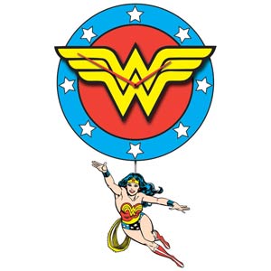 DC Comics 9-Inch Wall Clock - Wonder Woman