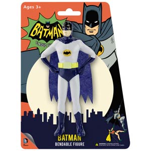 DC Comics Batman Classic TV Series Bendable Figure - Batman