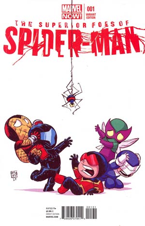 Superior Foes Of Spider-Man #1 Cover B Variant Skottie Young Baby Cover