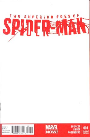 Superior Foes Of Spider-Man #1 Cover C Variant Blank Cover