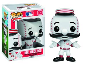 POP MLB 03 MLB Mascots Mr Redlegs Vinyl Figure
