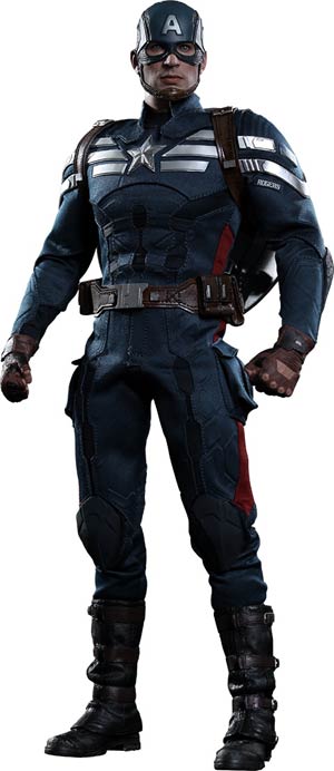 Captain America The Winter Soldier Captain America Stealth STRIKE Suit 12-Inch Action Figure