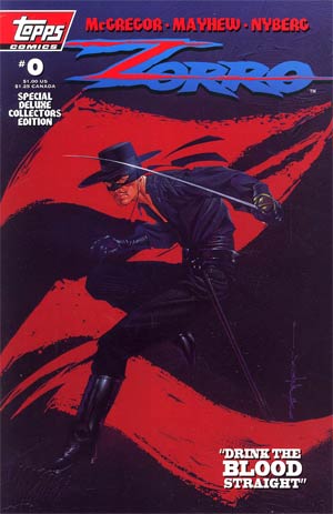 Zorro Vol 4 #0 (Topps Comics) Special Deluxe Collectors Edition