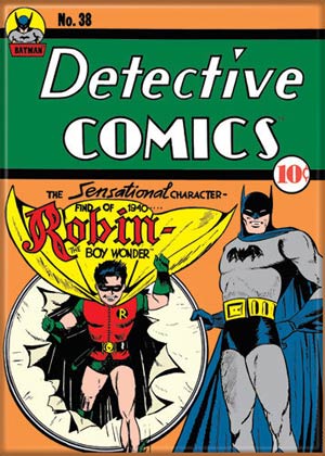 DC Comics 2.5x3.5-inch Magnet - Batman Robin Detective Comics #38 (21145DC)