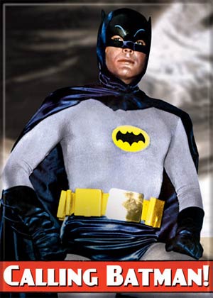 DC Comics 2.5x3.5-inch Magnet - Batman TV Calling Batman (21335DC)