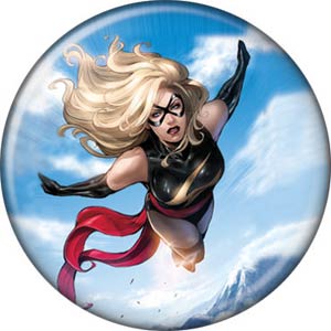 Marvel Comics 1.25-inch Button - Ms Marvel Sky (82978)