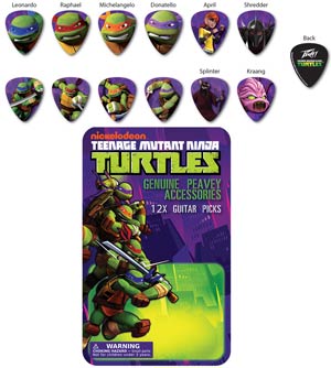 Teenage Mutant Ninja Turtles TMNT - Guitar Pick 12-Pack - Various Characters